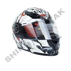 کلاه کاسکت موتورسیکلت فک متحرک ردلاین 939 مدل Reborn Mat کد 01