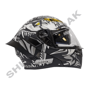 کلاه کاسکت فک متحرک کایک White Dragon