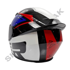 کلاه کاسکت طرح agv فک ثابت مدل WHITE SER