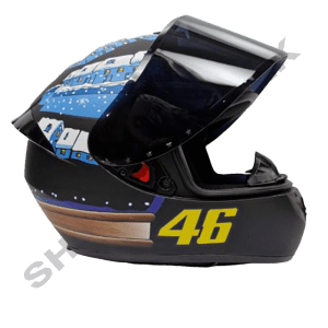 کلاه کاسکت طرح agv فک ثابت مدل Winter 46