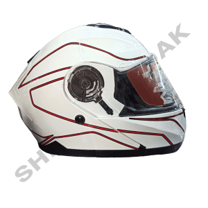 کلاه کاسکت فک متحرک ردلاین White Line 937