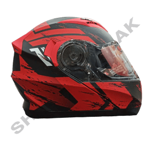 کلاه کاسکت فک متحرک | ردلاین two line RED 935