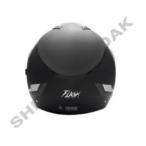 کلاه کاسکت موتورسیکلت بدون فک فلش مدل 852 matt black-gray