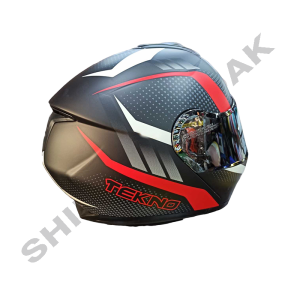 کلاه کاسکت بلوتوث دار تکنو فک متحرک T66 BT8 TEKNO