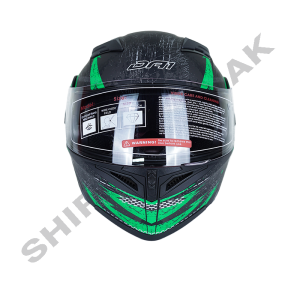 کلاه کاسکت موتورسیکلت فک متحرک دی ای وان 101 مدل ART Green کد 01